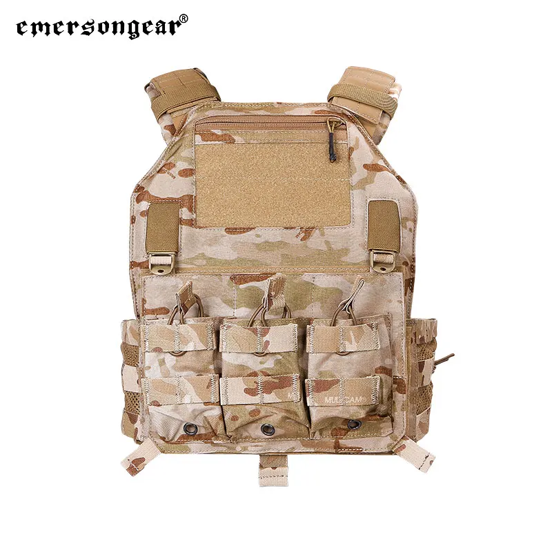 Emersongear chaleco táctico 420 chaleco portador de placa Molle Airsoft caza entrenamiento chaleco protector armadura corporal 11,11 ventas - imagen 2