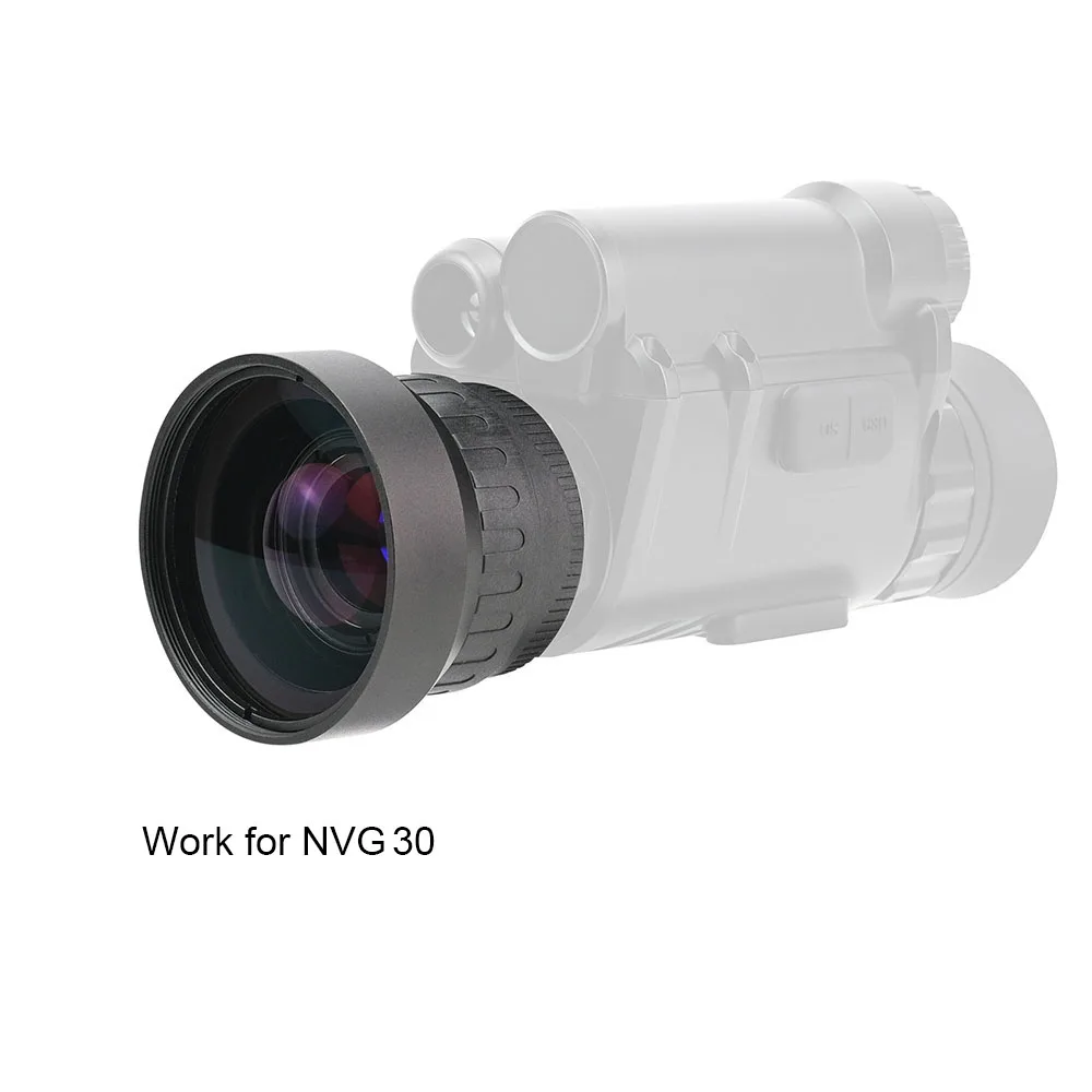 Lente gran angular NVG30 NVG50 para acampar al aire libre táctica 50 °   para accesorio monocular de visión nocturna - imagen 3