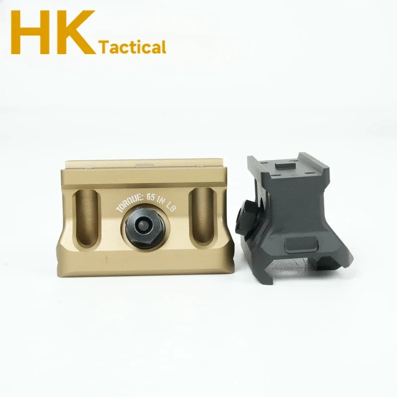 Soporte óptico táctico de Metal BCM, montaje de óptica de holografía de punto rojo 1/3, alcance AR15, Base de aumento de altura compatible con accesorio de riel de 20MM - imagen 2