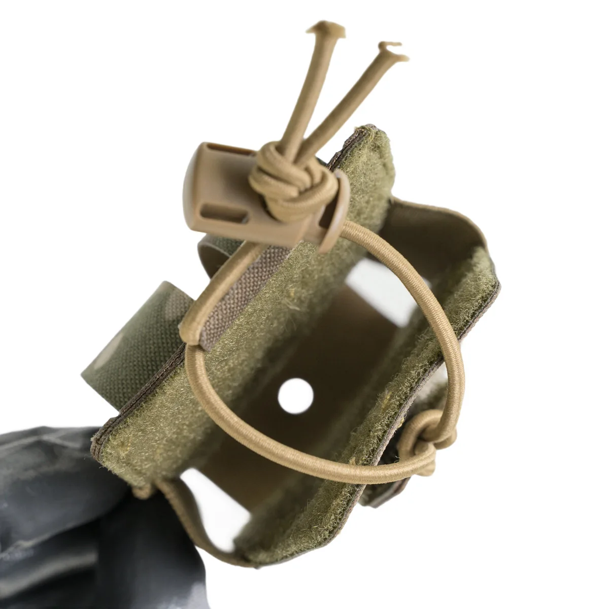 Molle Walkie Talkie Bolsa de cintura con disipación de calor Funda protectora universal para teléfono móvil Bolsa de radio pequeña - imagen 2