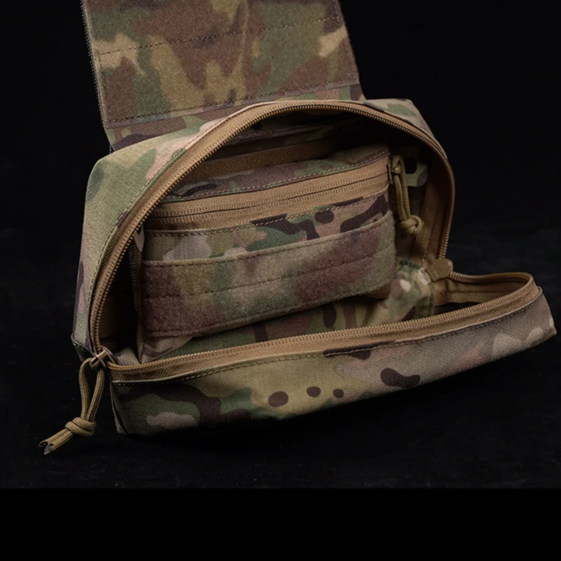 Riñonera táctica para chaleco de caza, bolsa de herramientas para aparejo de pecho, bolsa de almacenamiento de suministros médicos, bolsa de suspensión multifuncional - imagen 4