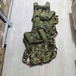 Chaleco táctico de caza JGSDF de camuflaje manchado japonés al aire libre nuevo