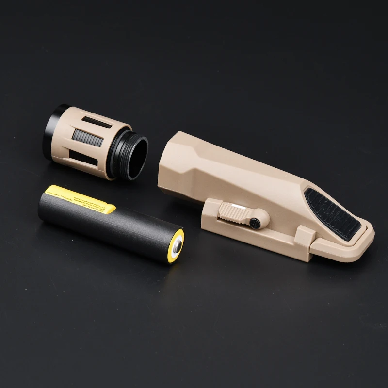 Luz LED estroboscópica para casco, linterna táctica para Airsoft, ajuste de 3 niveles, accesorios de iluminación para exteriores, WML X GEN2, X300 - imagen 4