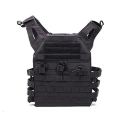 Chaleco táctico Airsoft, chaleco protector ligero Molle JPC, chaleco de campo de Paintball transpirable ajustable para entrenamiento de caza