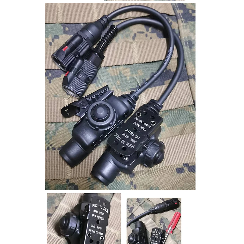 PTT táctico impermeable TEA-U94/V2 de alta calidad (IPX6) - imagen 2