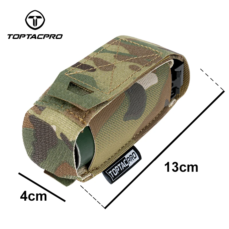 TOPTACPRO bolsa táctica Flashbang bolsa de herramientas bolsa de caza MOLLE Modular equipo Airsoft accesorios de caza 8502 - imagen 5