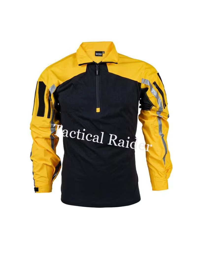 Uniforme instructor reflectante naranja amarillo – Alta visibilidad rescate - imagen 4