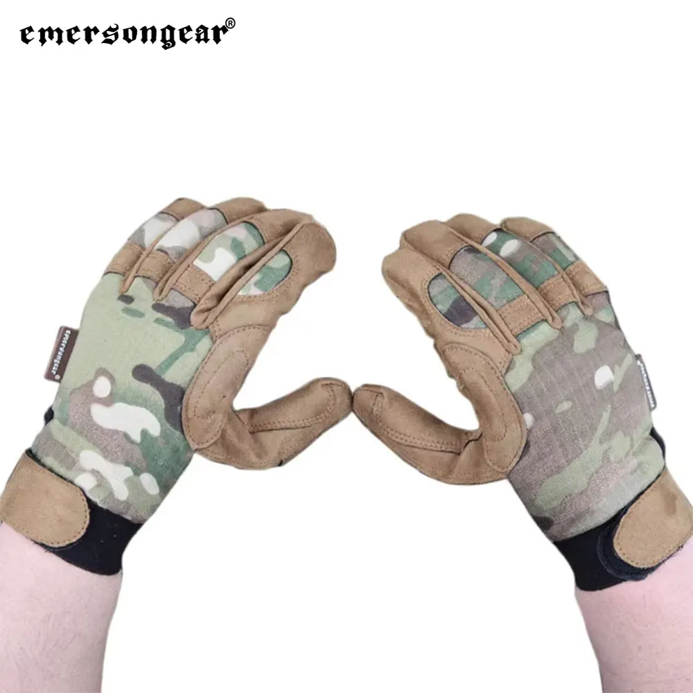 Emersongear-guantes de combate para juegos de campo táctico, ropa de mano protectora para caza, tiro Airsoft, deportes de ciclismo, senderismo diario al aire libre - imagen 3