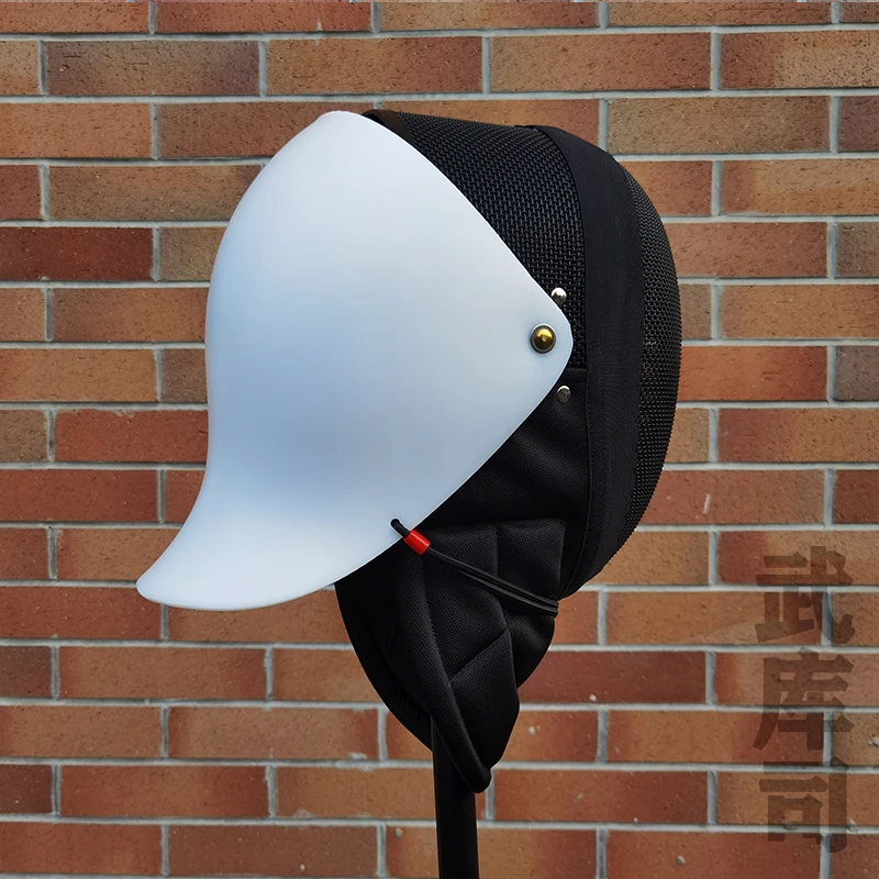 Máscara táctica, almohadilla cerebral, equipo de protección HEMA profesional de grado espada de acero, carcasa dura reforzada en la parte posterior de la cabeza - imagen 5