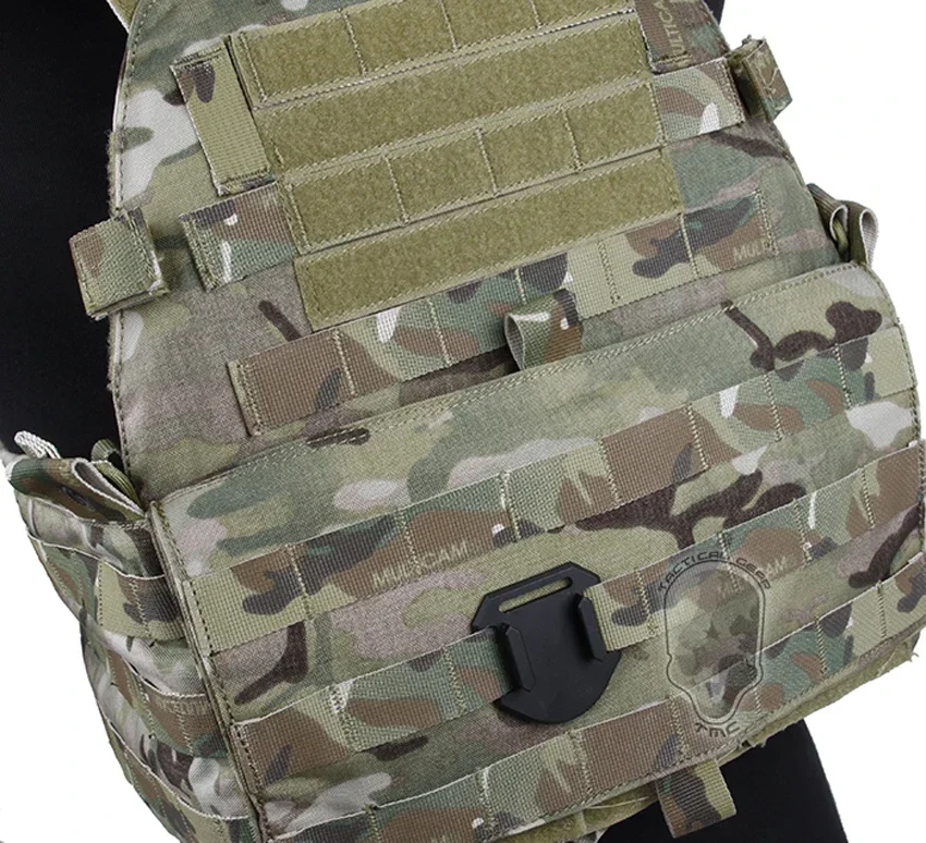 Nuevo Chaleco táctico de aleación, Base plana, soporte Molle para conexión Hero2 3 3+ 4 - imagen 3