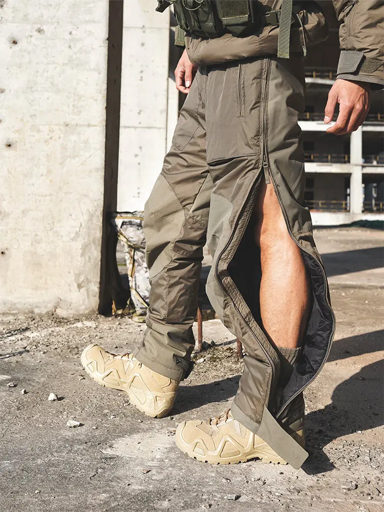 Pantalón táctico polar de algodón cálido resistente al viento - imagen 3