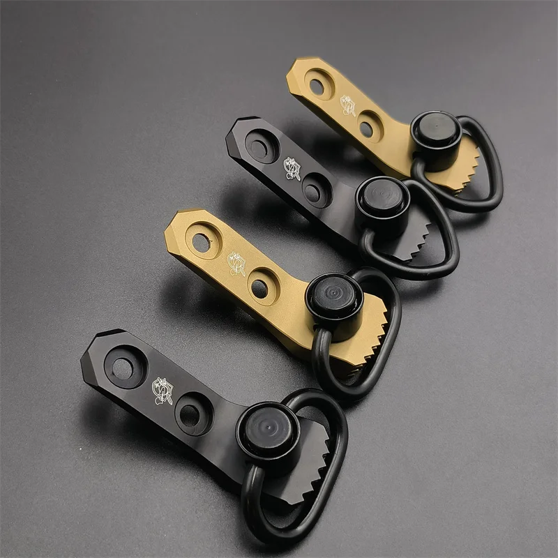 KAC correas Base de botón QD Sling montaje de botón giratorio m-lok montaje de liberación rápida giratorio de 360 grados adaptador de montaje de eslinga de dos puntos - imagen 4