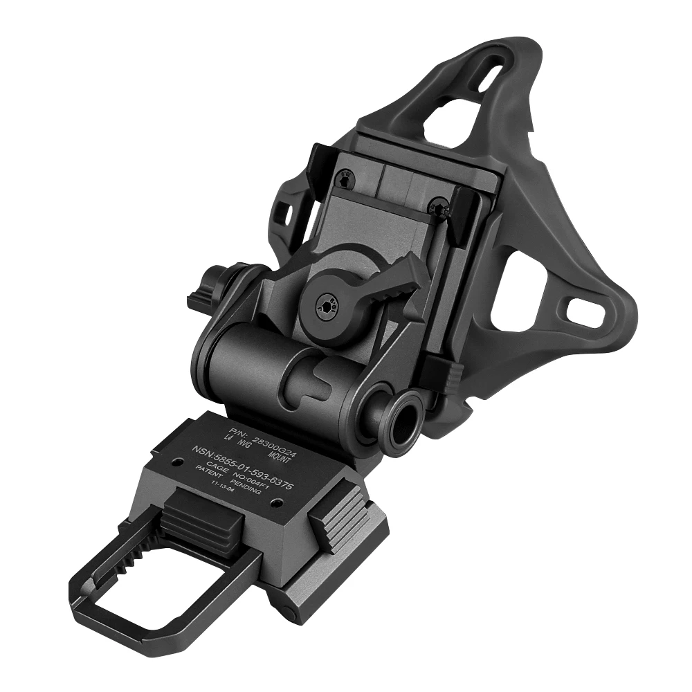 SPINA Metal L4 G24 L4G24 NVG soporte de montaje para PVS15 PVS18 GPNVG18 gafas visión nocturna Stent Skip Fast OPS piezas de casco - imagen 3