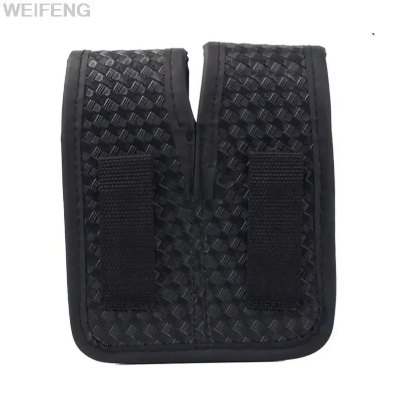 Bolsa táctica doble para revista, bolsa para pistola Mag de 9mm para G17 M9, se adapta a cinturones de trabajo de 2,25 pulgadas, paquete de caza - imagen 5
