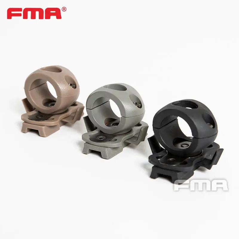 FMA-abrazadera de linterna de riel para casco, accesorio Universal de 0,83 pulgadas/1 pulgada, TB371 - imagen 2