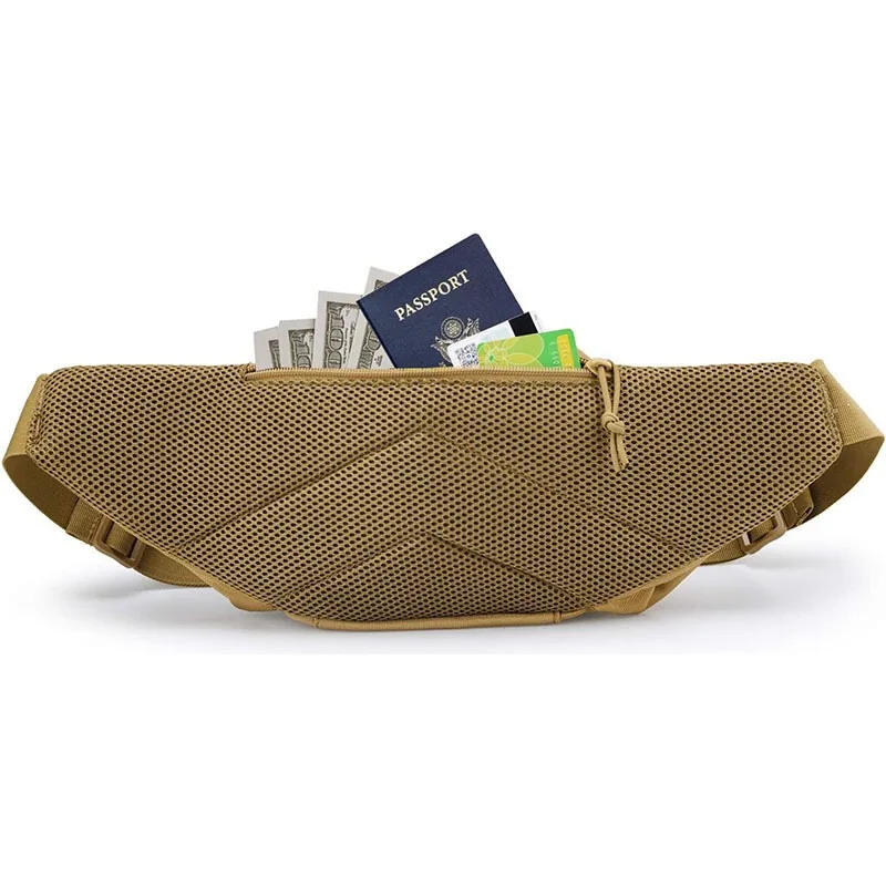 Riñonera de senderismo al aire libre, bolsa deportiva para correr, ciclismo, riñonera táctica multifuncional, bolsa militar para pistola de caza - imagen 5