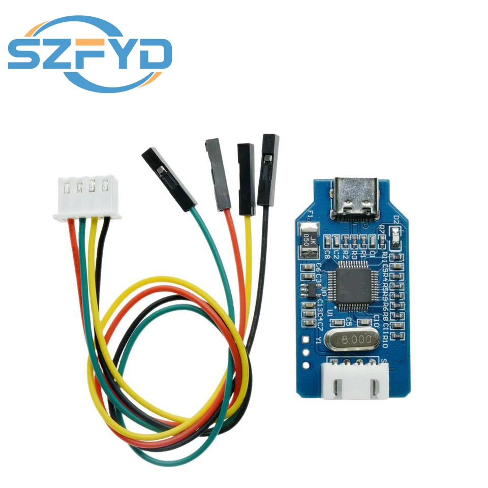 Programador depurador emulador OB-ARM ST-Link V2 SWD para STM32 Cortex-M con cable micro USB y cables Dupont - imagen 5