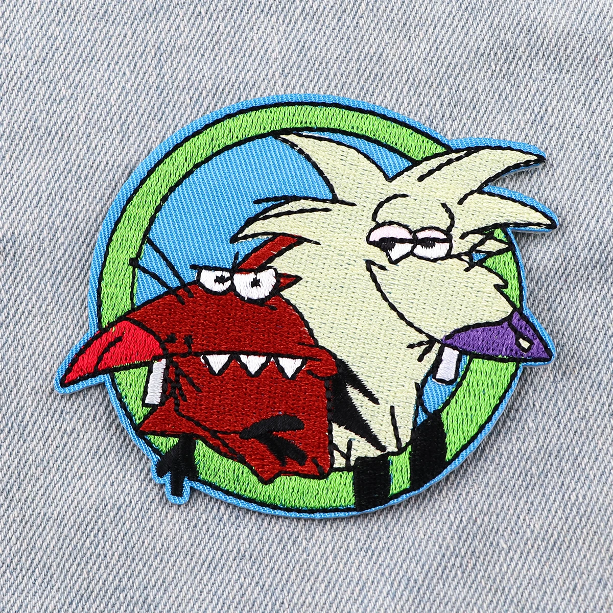 Parche de castor divertido de animales de dibujos animados, parches para planchar en la ropa, apliques bordados DIY, pegatinas DIY, mochilas, insignia - imagen 4