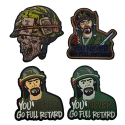 Parche PVC soldado esqueleto para chaleco táctico y ropa militar