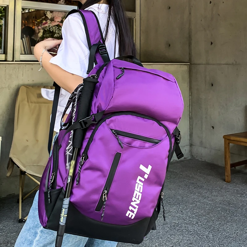 Bolsa de equipo de entrenamiento Teniss de baloncesto al aire libre, gimnasio, Fitness, viaje, Camping, senderismo, mochila para estudiantes, bolsa para libros para ordenador portátil para la escuela - imagen 3