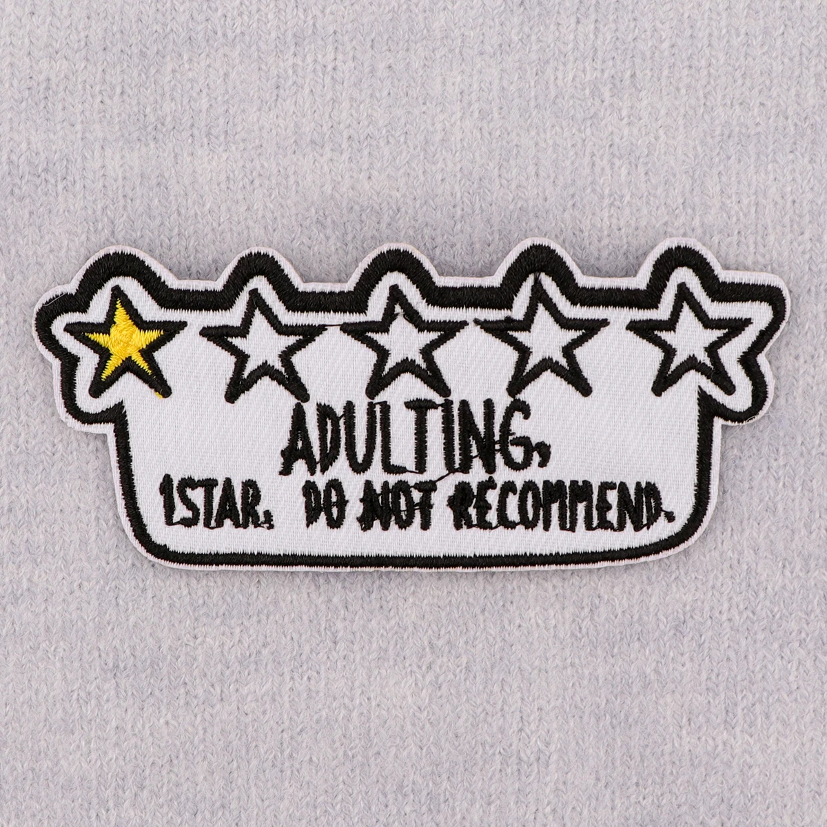 Parches bordados para adultos para ropa, chaquetas termoadhesivas DIY, parches para planchar para ropa, pegatinas para coser estrellas - imagen 3