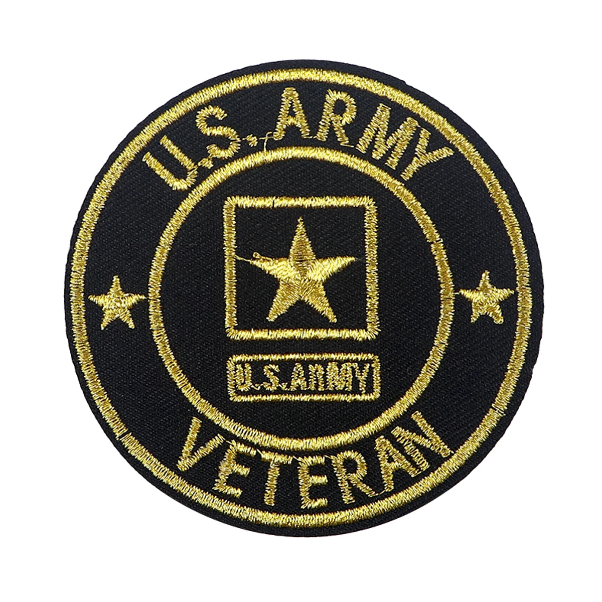 Parche bordado Vintage veterano, parches termoadhesivos para planchar en la ropa, insignias para coser DIY - imagen 4