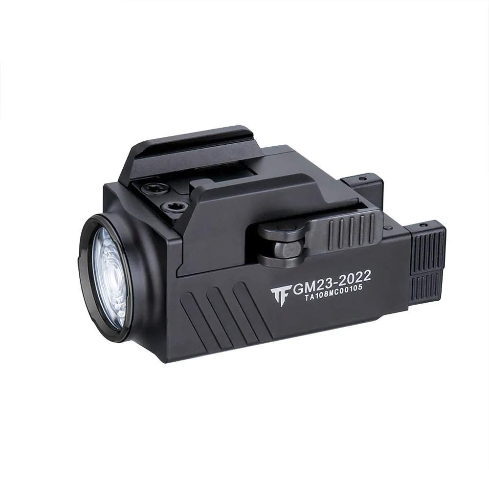 Trustfire GM23 linternas LED tácticas Mini luces de pistola 800 lúmenes USB recargable pistola de liberación rápida 1913/GL Rail - imagen 3