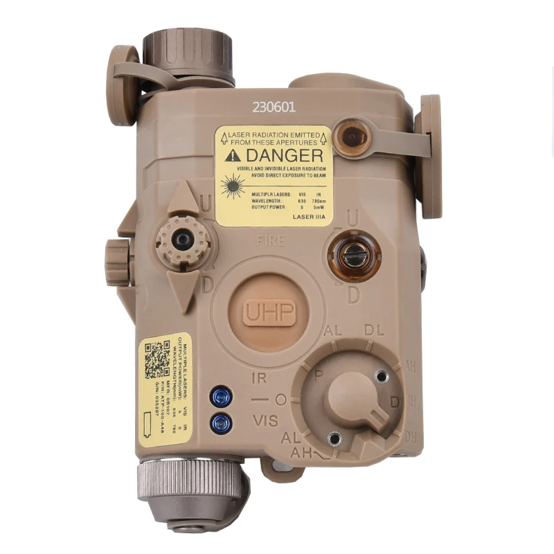 AN PEQ15 peq15 punto rojo verde IR puntero láser linterna LED UHP visión nocturna infrarroja láser caza Airsoft accesorios de equipo - imagen 2