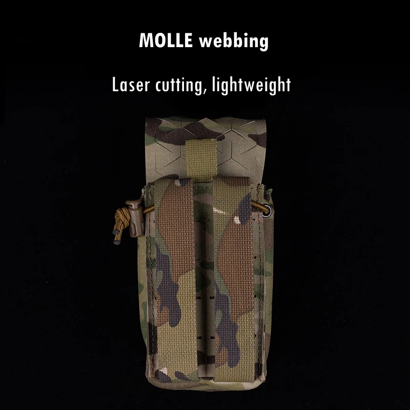 5,56 7,62 bolsas para revistas bolsa táctica de almacenamiento de Radio para caza tiro al aire libre pistola de Paintball Rifle herramientas MOLLE bolsas magnéticas - imagen 5