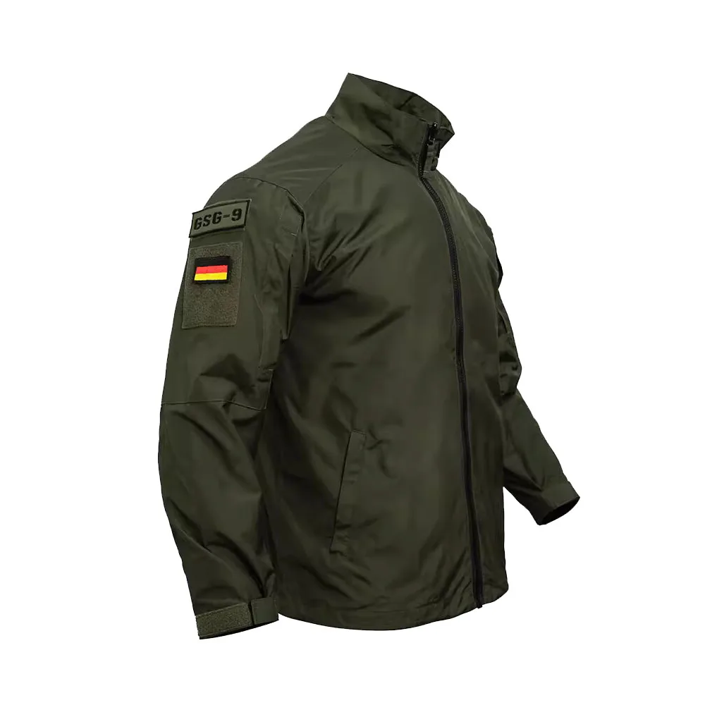 Chaqueta Vintage WW2 para hombre, chaqueta táctica de entrenamiento informal a la moda con Velcro holgado, uniforme para hombre, abrigo a prueba de frío para exteriores - imagen 3