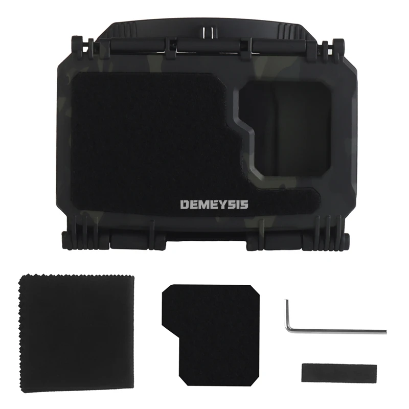Caja almacenamiento táctica MOLLE para teléfono, portaplaca y airsoft - imagen 2