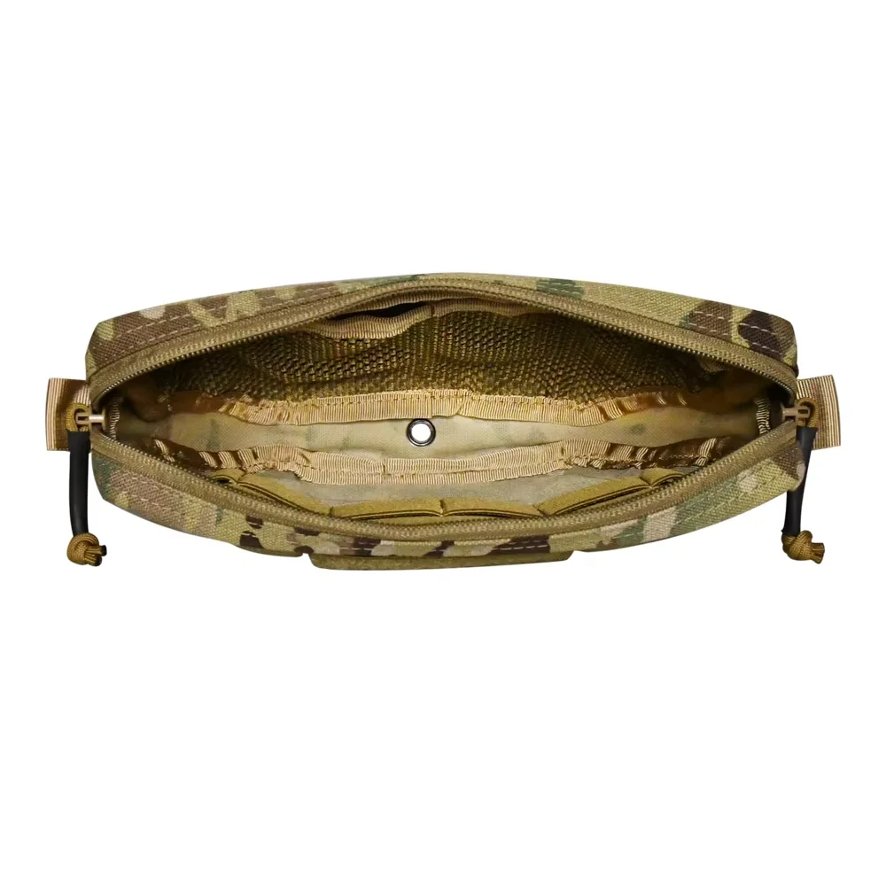 Bolsa de volcado para caza deportiva 1050D, bolsa frontal de nailon para placa transportadora, aparejo de pecho con Kit de transporte Molle, bolsa para caza al aire libre - imagen 3