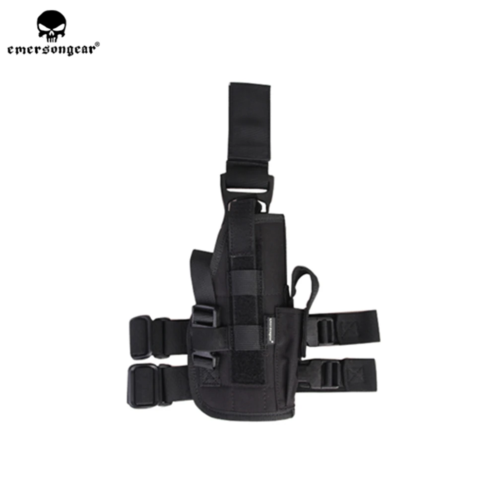Emersongear sellos tácticos funda para pierna pistola muslo bolsa bolsas Universal mano derecha combate caza senderismo al aire libre Nylon - imagen 5
