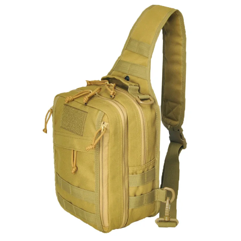 Bolso de hombro táctico para pistola, funda para Airsoft, bolsa Molle para caza, paquete de pecho - imagen 4