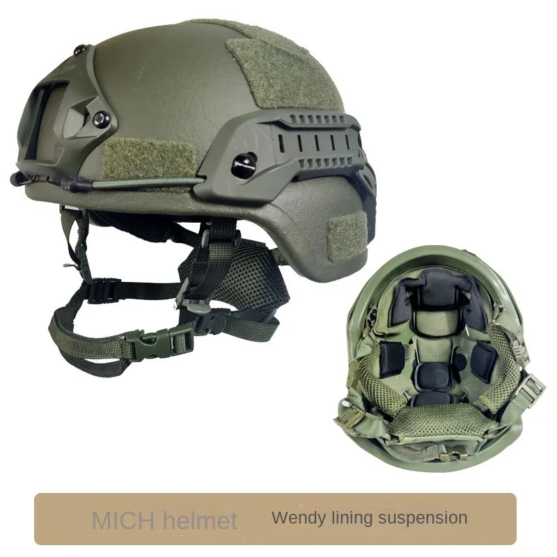 Casco secundario rápido/mich a prueba de balas, Material de polímero de Pe, casco táctico Nij3a, forro Wendy - imagen 5