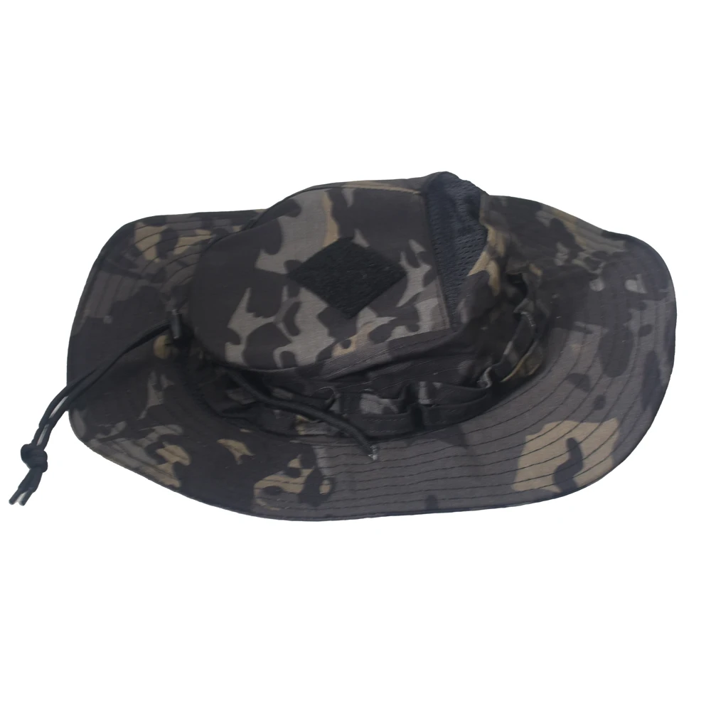 Gorra Boonie táctica, sombrero de ala ancha para hombres, deportes al aire libre, pesca, senderismo, caza, sombrilla, sombrero suave plegable - imagen 5