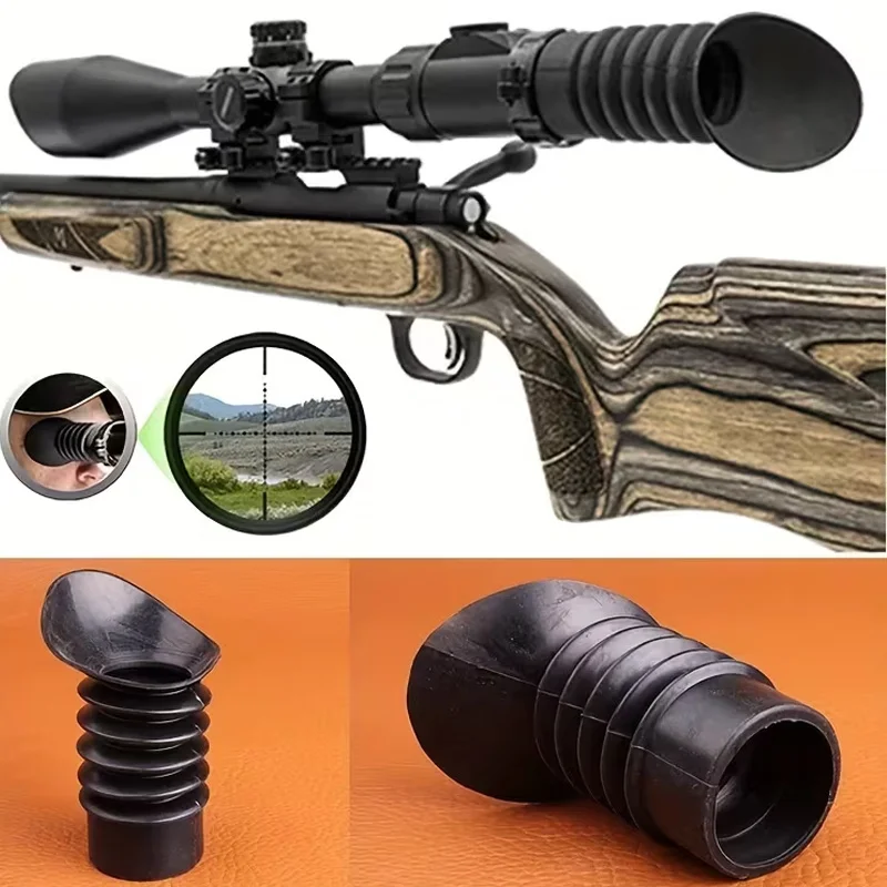 Protector ocular óptico de 38mm-40mm, cubierta ABS a prueba de golpes, Protector anticubierta para canopeta de caza, telescopio, accesorios para pistola de juguete - imagen 5