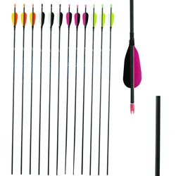 Flechas de carbono Spine 400 – 30 pulgadas para arco recurvo y caza