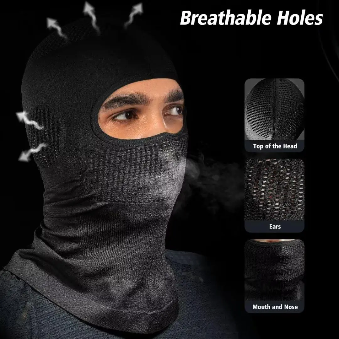Era de la Guerra Fría, ventilador militar ruso, pasamontañas de fuerzas especiales, máscara facial completa con forro para casco para ciclismo, esquí, máscara transpirable - imagen 2