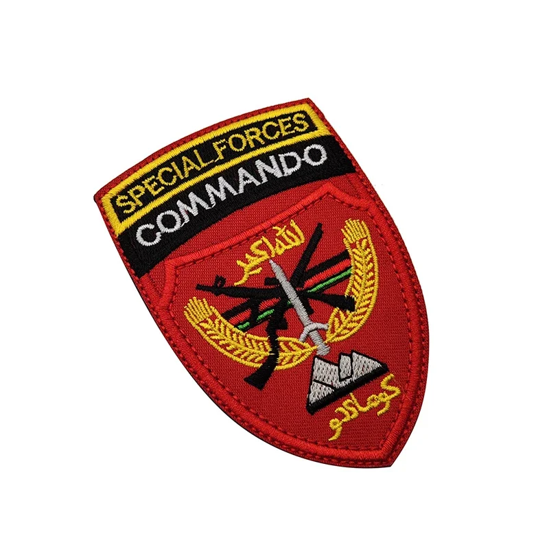 Parche bordado americano, brazalete con gancho y bucle, parche militar, insignia de moral táctica, accesorios de ropa, pegatinas de tela Punk - imagen 3