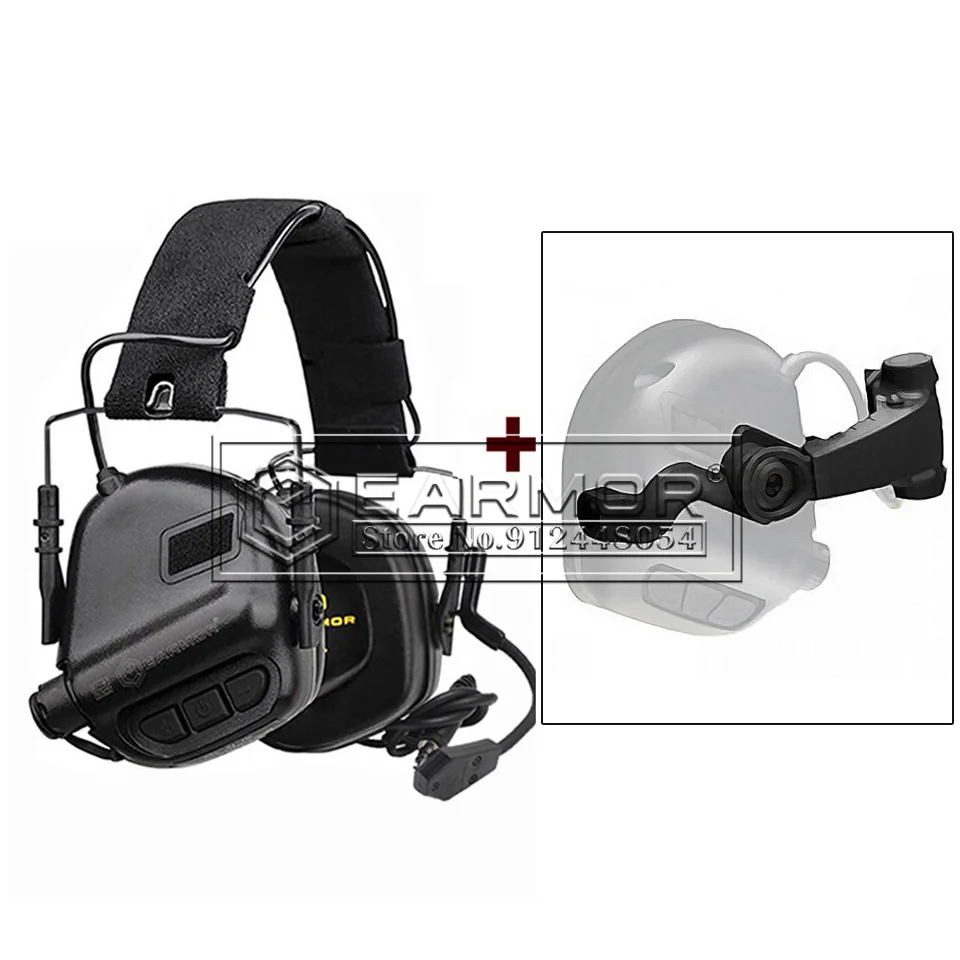 Auriculares tácticos EARMOR M32 MOD4 y M16C Kit de auriculares tácticos para auriculares M31/M32/M31H/M32H - imagen 5