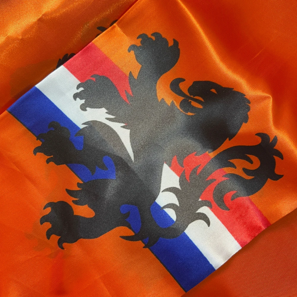 YIXIN13x140cm doble estampadoHolland Fútbol SoccerNationaHollandl Bufanda decoración deportiva - imagen 3