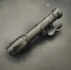 Base Picatinny instalación rápida para linterna táctica M600