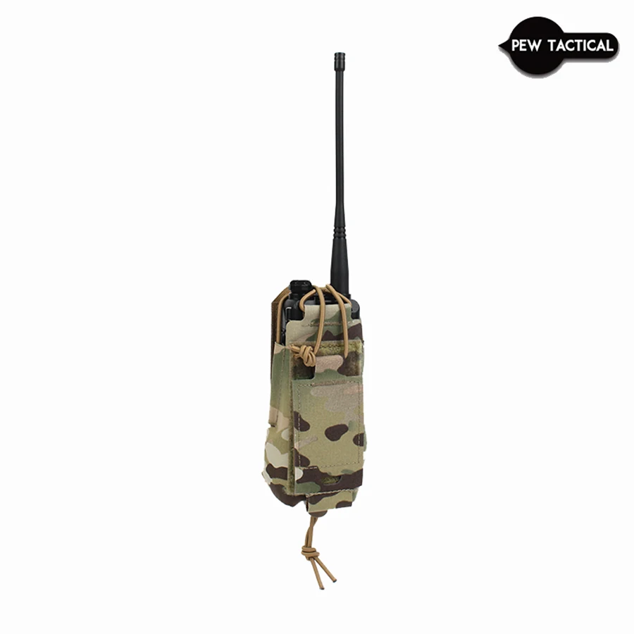 Bolsa táctica Molle PEW Gridlok BAOFENG/POFUNG UV5R UV82 Airsoft bolsa táctica para Radio caza - imagen 2