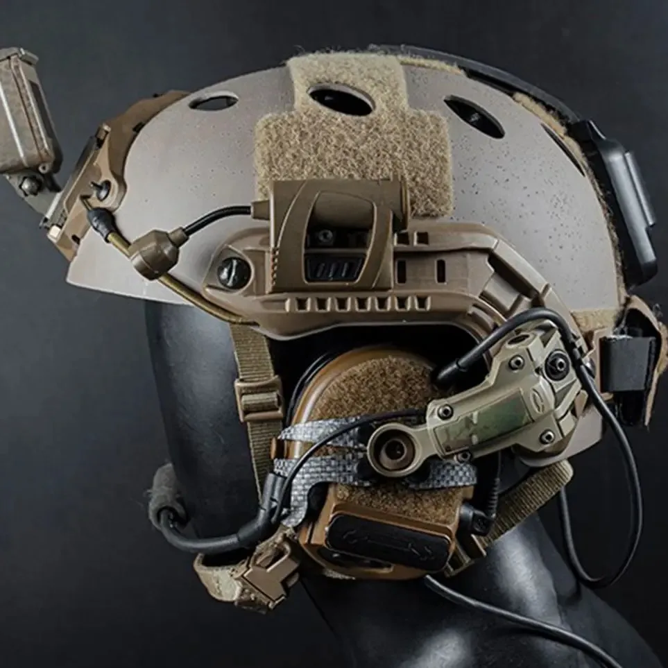 Carga Mpls, casco táctico de color claro de tres velocidades, luz para acampar al aire libre, iluminación de mapas, casco, accesorios decorativos - imagen 2