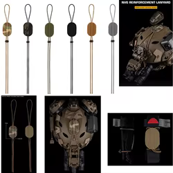 Visión nocturna para casco con sujeción elástica táctica militar