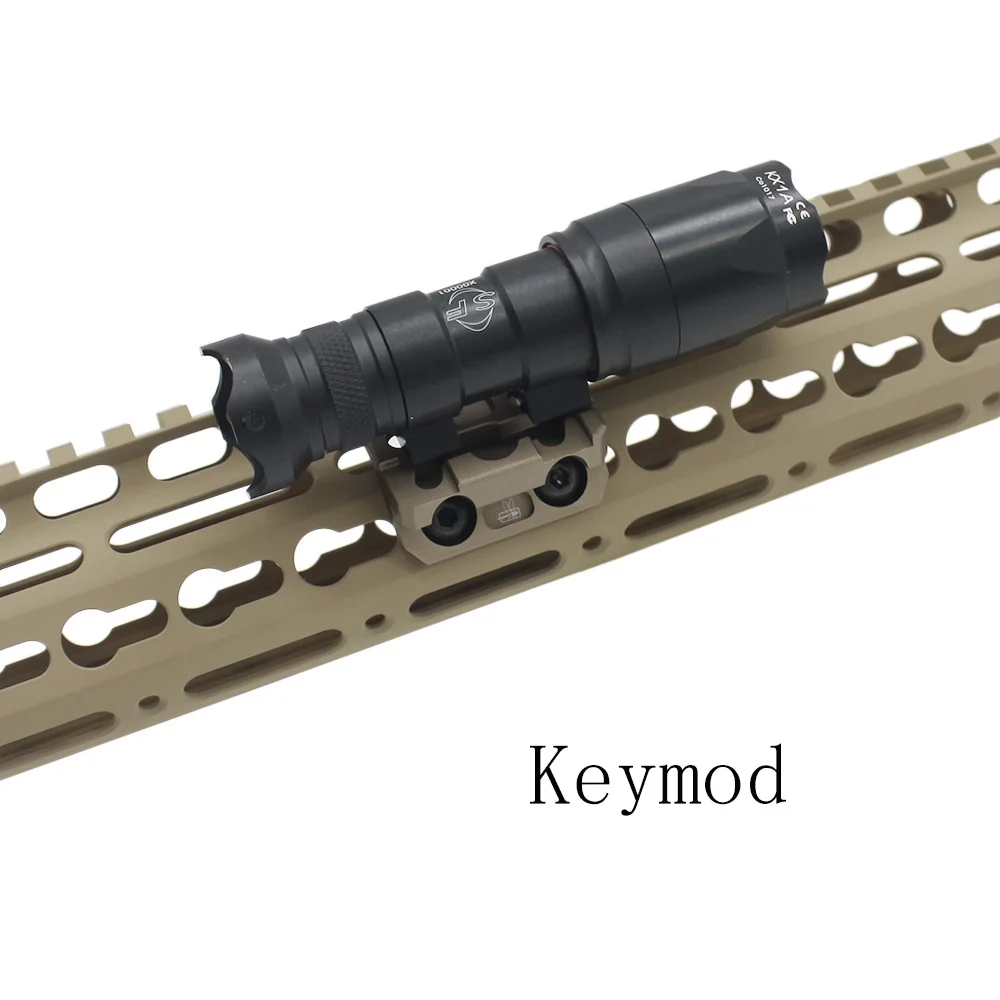 Soporte táctico Thorntail6 Offset Scout SF M600 M300 PLHV2 soporte de luz táctica para riel M-LOK Keymod - imagen 5