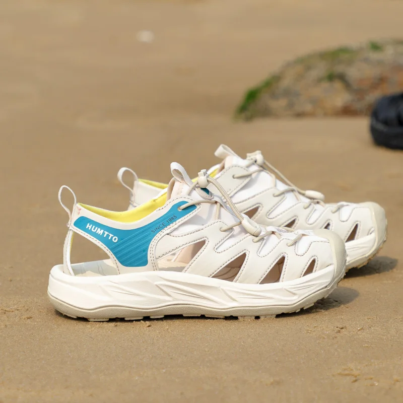 HUMTTO, zapatos Upstream para mujer, Trekking al aire libre, zapatos acuáticos para caminar, zapatillas tobilleras de secado rápido de malla transpirable, zapatos de agua para hombre - imagen 2