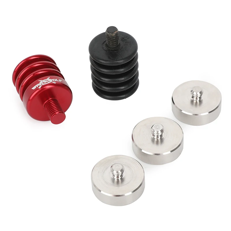 Estabilizador de arco de tiro con arco, amortiguador de contrapeso, barra de equilibrio de tiro con arco de 3 colores, amortiguador para arco compuesto recurvo, tiro de caza - imagen 4