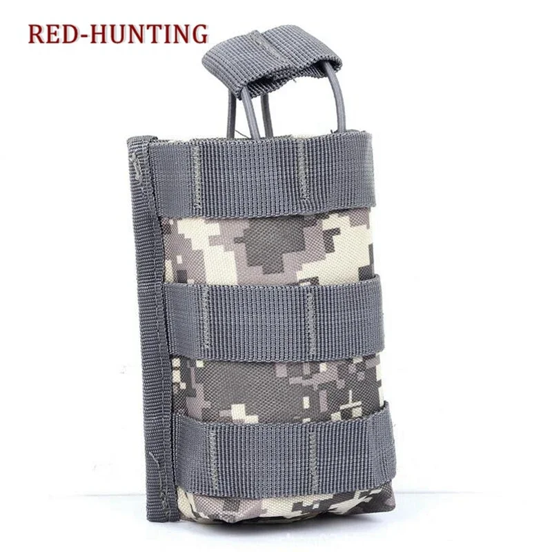 Fundas MOLLE para cargadores de rifle con porta-radio táctico - imagen 5